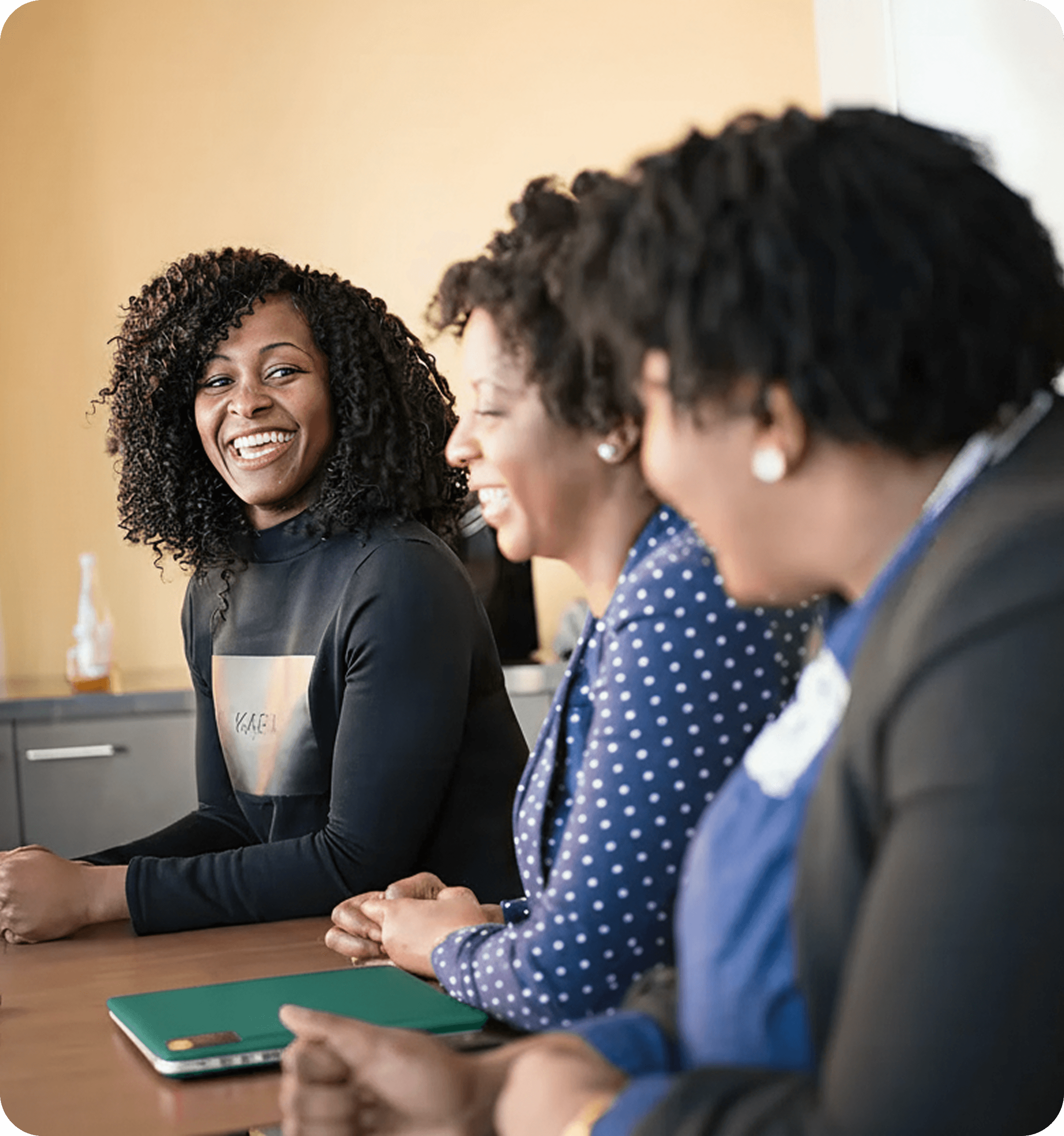 School staff collaborating